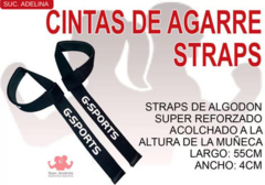 Cintas de Agarre - Straps - G-Sports