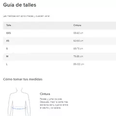 FAJA REDUCTORA Y DE ENTRENAMIENTO SYMMETRY - tienda online