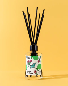 Difusor de varetas Limão docinho - limão, verbena e açúcar