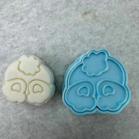 Modelador Ejetor Rabinho do Coelho Páscoa para Brigadeiro, Doce, Massa e Biscoito