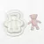 Molde de Silicone Ursinho Fofo