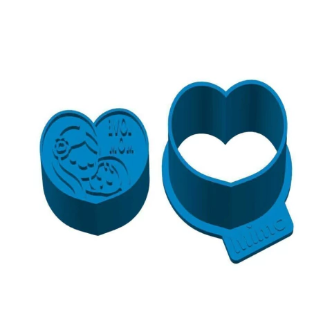 Modelador Ejetor Love Mom para Brigadeiro, Doce, Massa e Biscoito