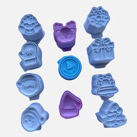 Kit Modeladores Ejetores de Natal para Brigadeiro, Doce, Massa e Biscoito - comprar online