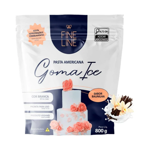 Pasta Americana Goma Ice Fine Line - comprar online