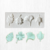 Molde de Silicone 4 Mini Folhas (02)