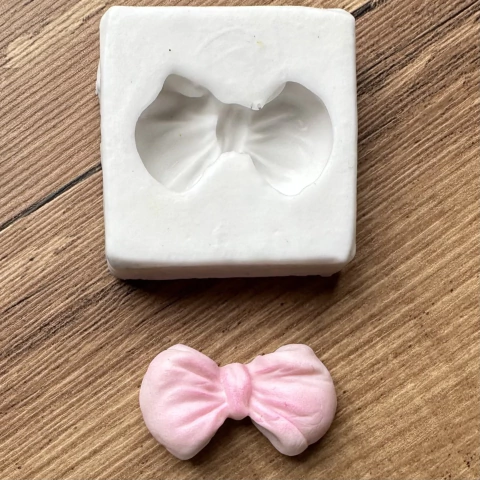 Molde de Silicone Mini Laço de Tecido