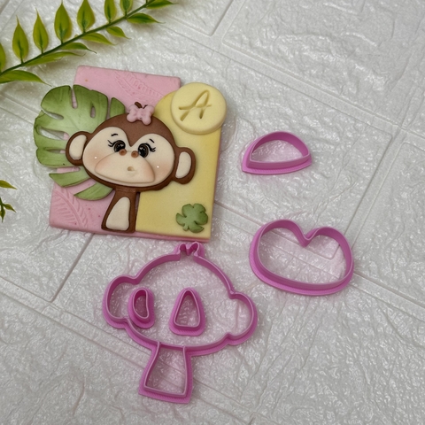 Cortador Plástico Macaco do Safári - comprar online