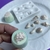 Molde de Silicone Mini Concha (01) na internet