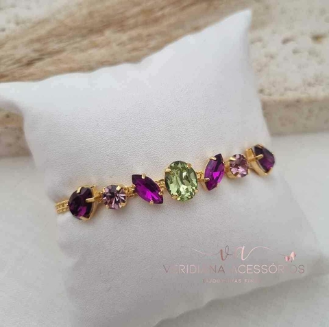 Pu - 035 Pulseira em Banho Dourado Gold