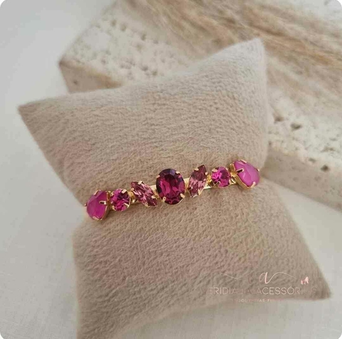 Bracelete em Banho Dourado Bt005