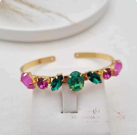 Pulseira em Banho Dourado Pu015