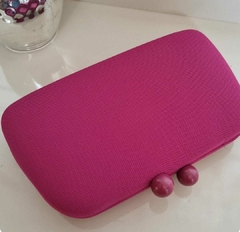 Clutch Texturizada Fúcsia Ct001 - comprar online