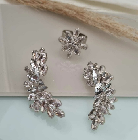Conjunto Earcuff Ea 0422 ( BANHO PRATA) - comprar online