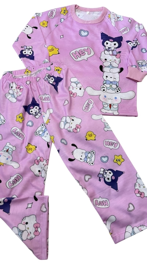 PJ FULL PRINT SANRIO ROSA