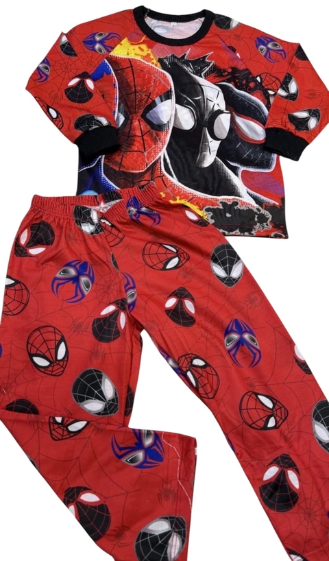 PJ FULL PRINT SPIDERMAN ROJO