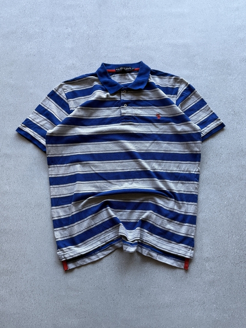 Chomba US. Polo ASSN. Azul Rayada T.L - comprar online
