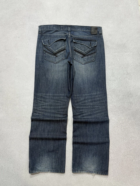 Baggy Marc Ecko Jean Azul Faded T.49 - comprar online