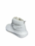 Botita Lady cuerina Crema - Timon calzados