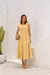 Vestido Beatriz amarelo - P na internet