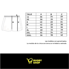 Short Pumas rojo - Rugby Shop