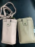 Bolsa porta celular e cartão