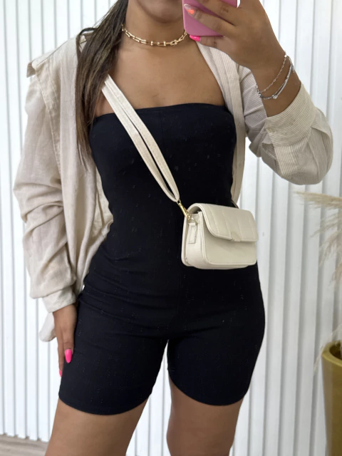 Macacão tomara que caia feminino - comprar online