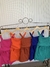 Conjunto feminino crepinho regata com amarração - Veríssima Modas