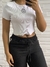 Cropped manguinha mão de hamsa