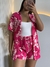 Conjunto feminino estampado short