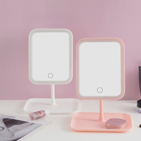 Espelho touch com luz de led - comprar online
