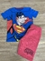 Conjunto masculino short e camiseta personagens infantil
