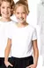 Camiseta básica infantil branca - comprar online