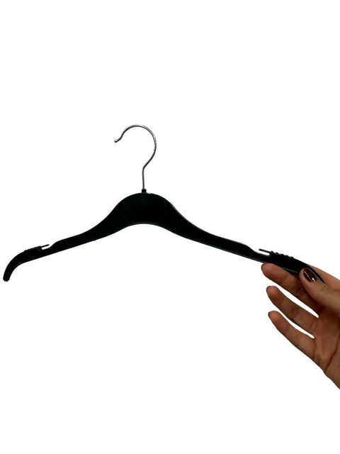 Kit com 10 cabides tamanho adulto e infantil
