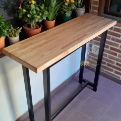 BARRA ALTA ESTILO INDUSTRIAL 1,20 x 0,40