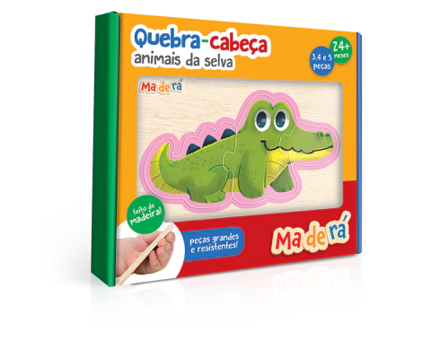 Animais da Selva - 2, 3 e 4 peças