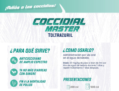 Coccidial Master (Toltrazuril) 200ml. - comprar en línea