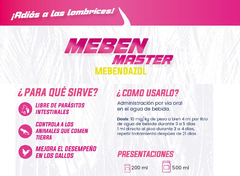 Meben Master 500ml. - comprar en línea
