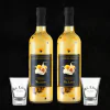Kit | Licor de Maracujá Trufado | 2 Garrafas 750ml + 2 Copinhos Shot 60ml