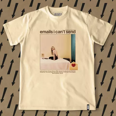 Remera emails i can't send (Cover Art) - comprar online