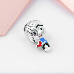 Berloque menino apaixonado prata 925. - comprar online