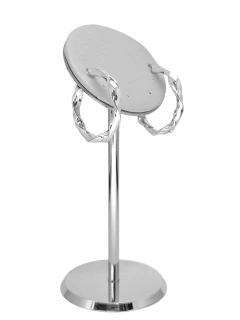 Brinco de prata 925 argola torcida 2.5cm. - comprar online