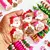 aplique emborrachado rostinhos papai e mamae noel 20 pçs