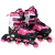 Patins Inline Ajustável G (38 ao 41) DMR6556 Rosa – DM Toys