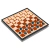 Jogo 2 em 1 Dama e Xadrez DMT0196 - Dm Toys - Real Center
