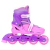 Kit Patins Inline Ajustável (34-37) Rosa com acessórios DMR6541 M - DM Toys - Real Center