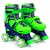 Patins Roller Ajustável (31 ao 34) Unissex com Rodas Brilhantes – Unik Toys