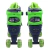 Patins Roller Ajustável (31 ao 34) Unissex com Rodas Brilhantes – Unik Toys - Real Center