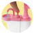 Boneca Doutor DM Dentista Rosa DMT7088 - Dm Toys - loja online