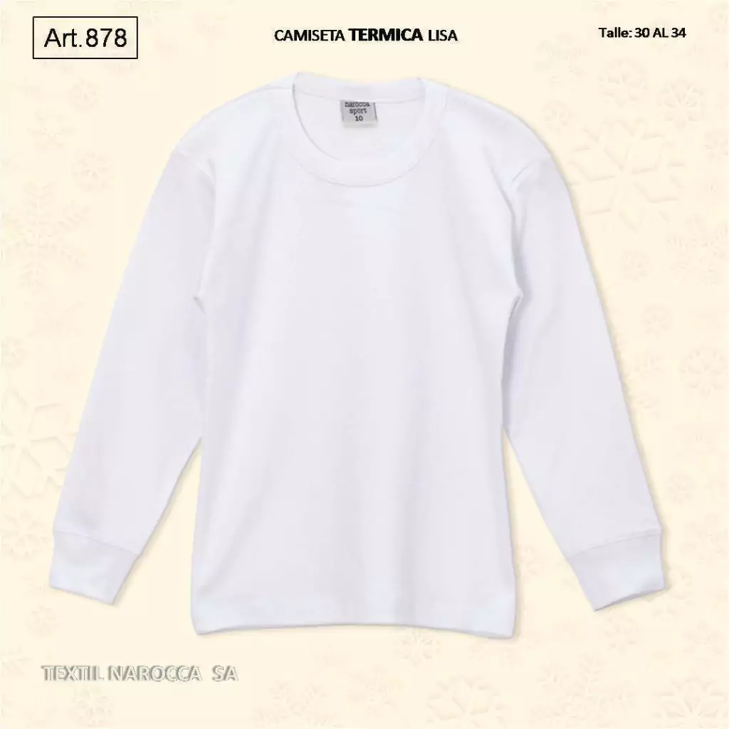 Art. 878 - Narocca - Camiseta termica lisa
