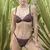 Art. 1269 - Andressa - Conjunto triangulo microfibra animal print y less regulable - Helguera
